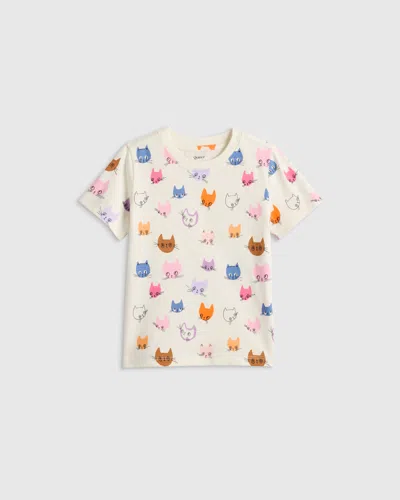 Quince Jersey Short Sleeve T-shirt In Multi
