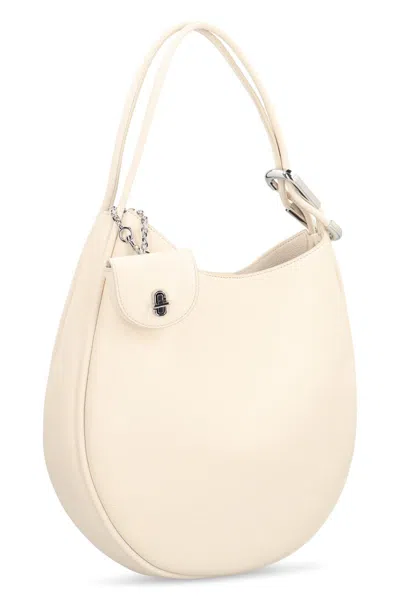 Marc Jacobs Hobo Dual Bag In Leather In Neutral