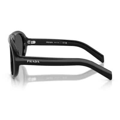 Prada Pr C05s 16k08z Nero Sunglasses In Black