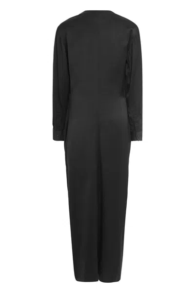 Totême Toteme Dress Made Of Viscose In Black