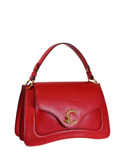 Coccinelle C-me Medium Handbag In Red