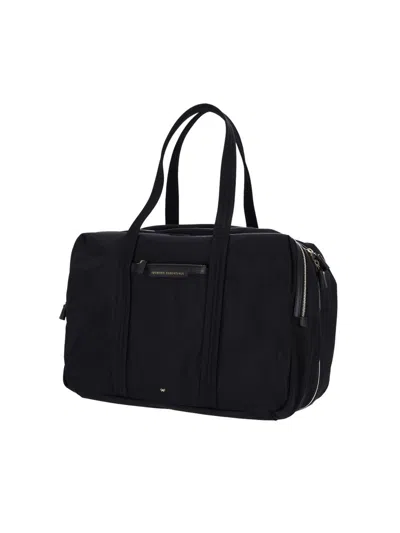 Anya Hindmarch 24 Hour Travel Bag In Black