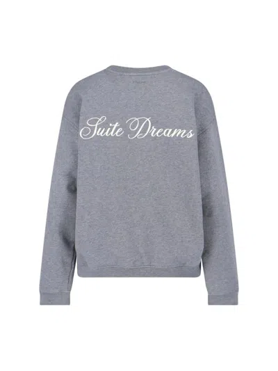 Frame Ritz Unisex Sweatshirt In Gray