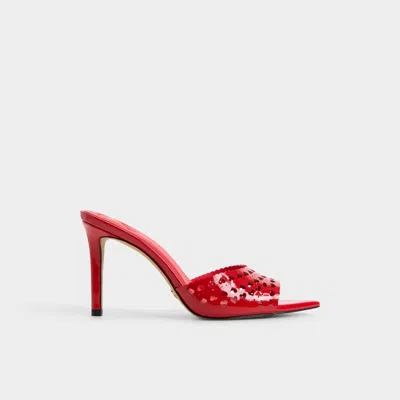 Aldo Lovemule In Medium Red In Red