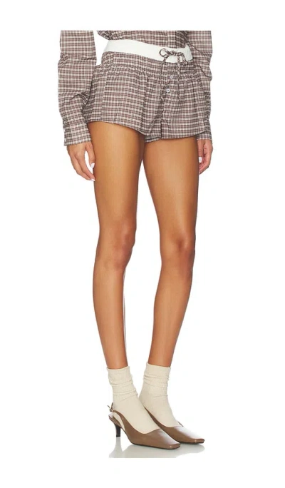 Lioness X Revolve Nirvana Short In Brown