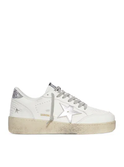 Golden Goose Ball Star 2 Leather Sneaker In White