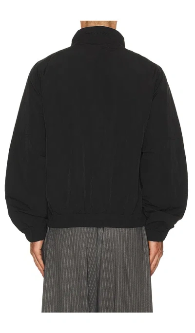 Metalwood Studio Bomber Jacket In Black