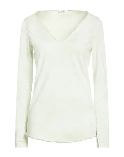 Mason's Woman T-shirt Light Green Size 12 Cotton In Multi