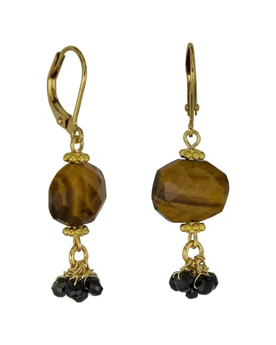 Rachel Reinhardt Gemstone Cluster Earrings In Multi