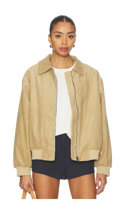 Lioness Cou Cou Bomber Jacket In Brown
