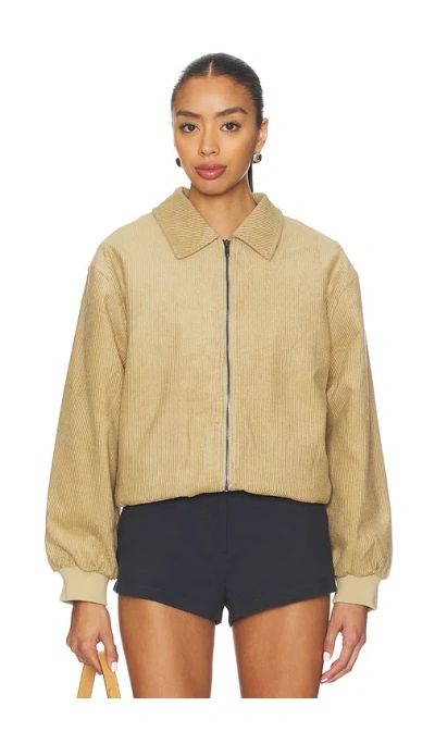 Lioness Cou Cou Bomber Jacket In Brown