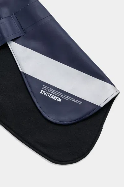Stutterheim Dog Raincoat In Blue