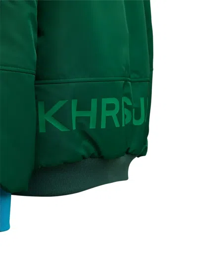 Khrisjoy Logo-motif Jacket In Green