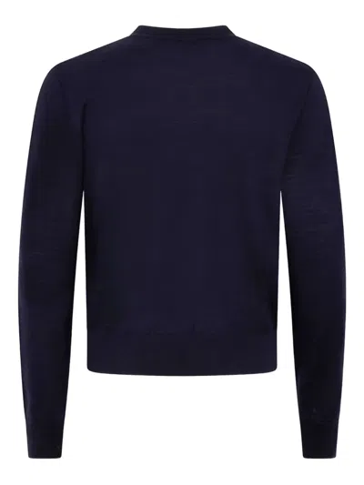 Dsquared2 Crew-neck Sweater In Blue