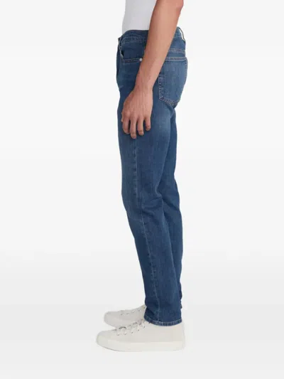 Frame Modern Straight Jeans In Blue