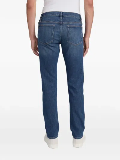 Frame Modern Straight Jeans In Blue