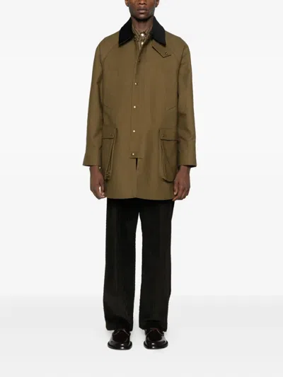 Loewe Men Cotton Trapeze Jacket In Multi