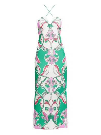 Significant Other Kianna Midi Dress In Multi