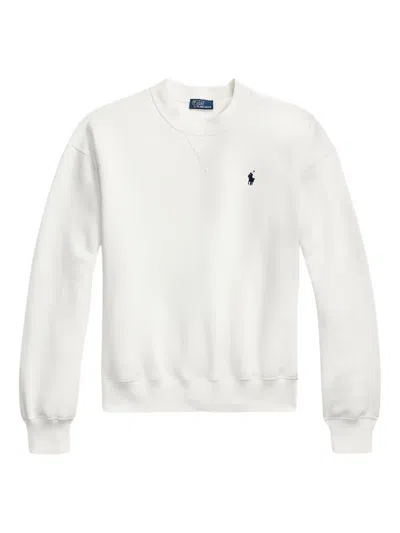 Polo Ralph Lauren Polo Pony Sweatshirt In White