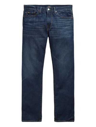 Polo Ralph Lauren Slim-fit Straight-leg Jeans In Blue