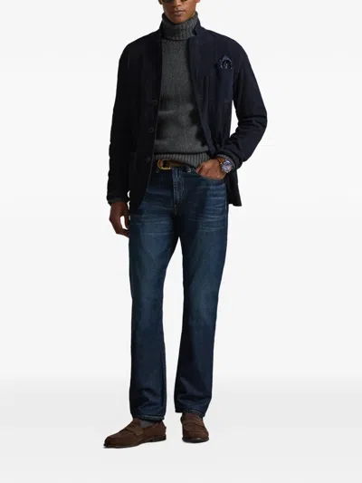 Polo Ralph Lauren Slim-fit Straight-leg Jeans In Blue