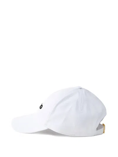 Pinko Embroidered-logo Baseball Cap In White