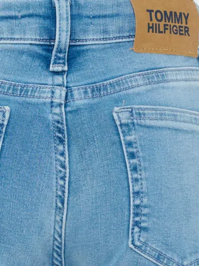 Tommy Hilfiger Junior Split Jeans In Blue