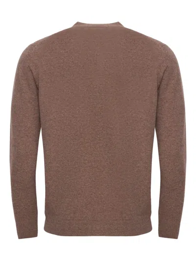 Loja Das Meias Buttoned Cardigan In Brown