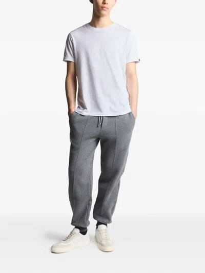 Fay Crew-neck T-shirt In White