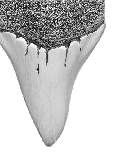 David Yurman Sterling Silver Shark Tooth Amulet (27mm) In Silver