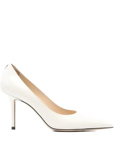 Pre-owned Jimmy Choo Love 85 Pumps In Neutral