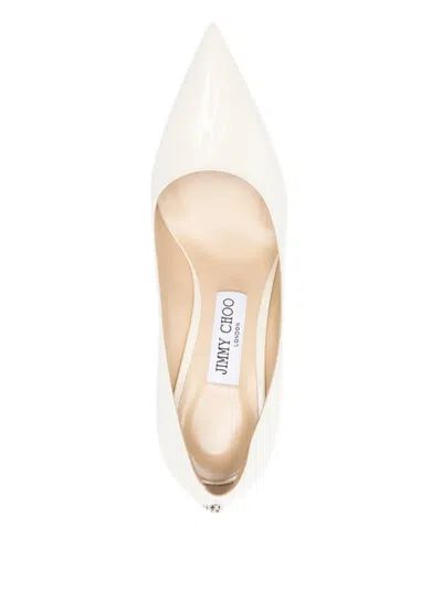 Pre-owned Jimmy Choo Love 85 Pumps In Neutral