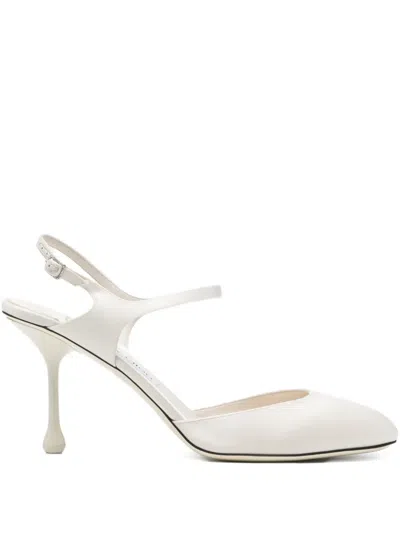 Pre-owned Jimmy Choo Pixie Pumps In White