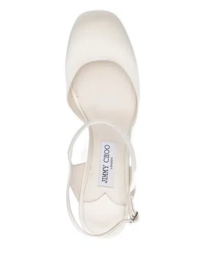 Pre-owned Jimmy Choo Pixie Pumps In White