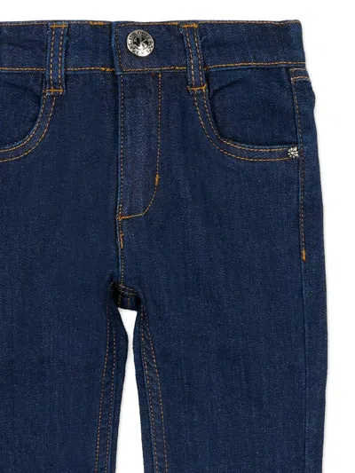 John Richmond Junior Back-logo Jeans In Blue