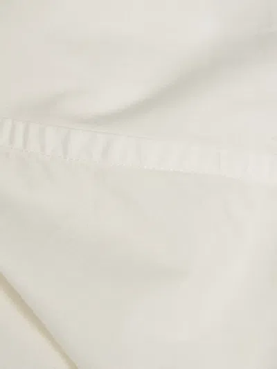 Pre-owned Simone Rocha Gathered-sleeves Shirt In White