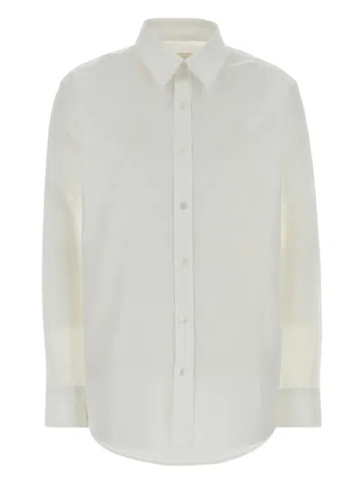 Apc White Poplin Shirt In White