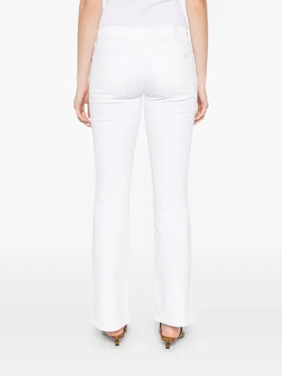 7 For All Mankind Bootcut Jeans In White