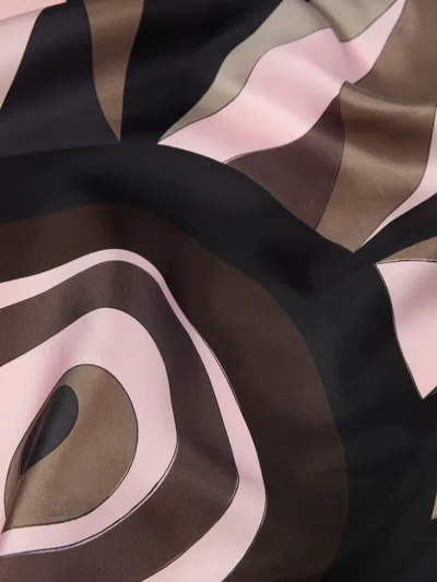 Pucci Printed Scarf In Black