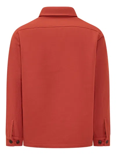 Ceccarelli Front-pockets Jacket In Orange