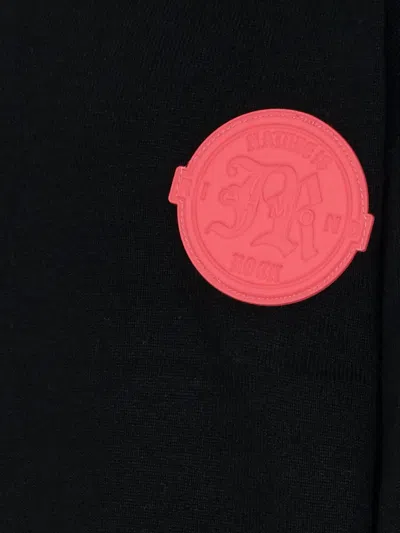 John Richmond Junior Logo Stripe Sweater In Black