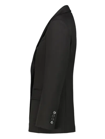 Drhope Double-breasted Blazer In Black