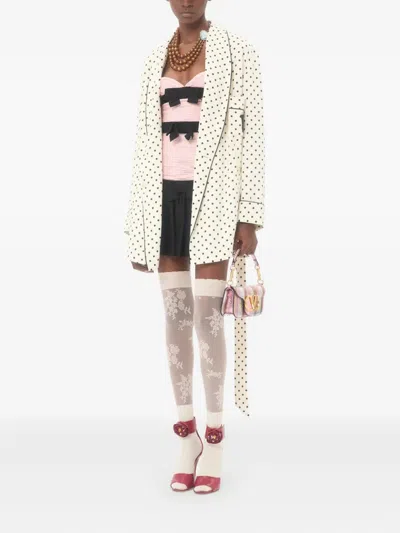 Valentino Small Locò Laminated Vlogo Tote Bag In Multi