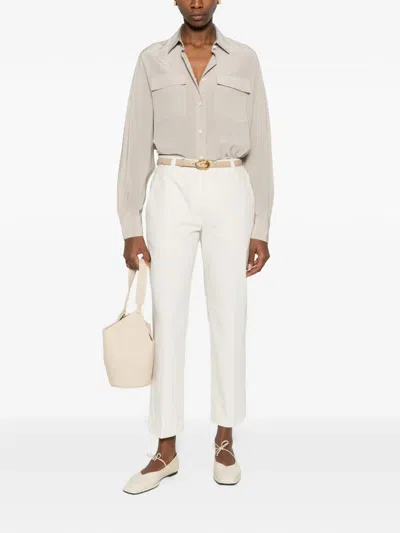 Brunello Cucinelli Pocket Button Shirt In Neutral