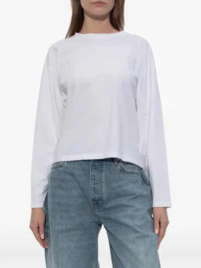 Rag & Bone Long-sleeve T-shirt In White