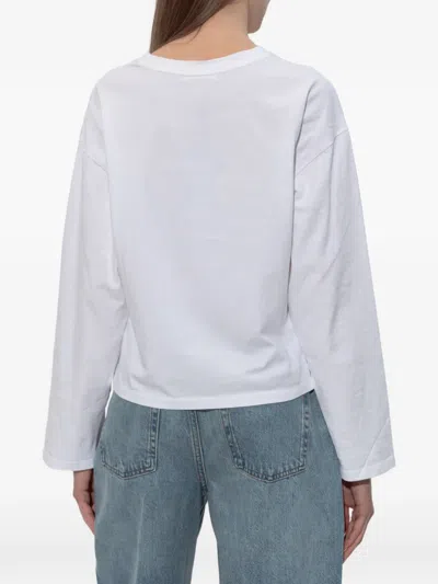 Rag & Bone Long-sleeve T-shirt In White