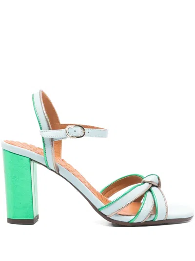 Chie Mihara Chunky High-heeled Sandals In Blue