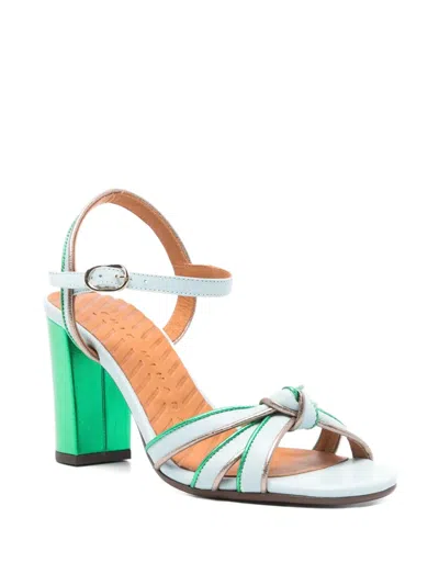 Chie Mihara Chunky High-heeled Sandals In Blue