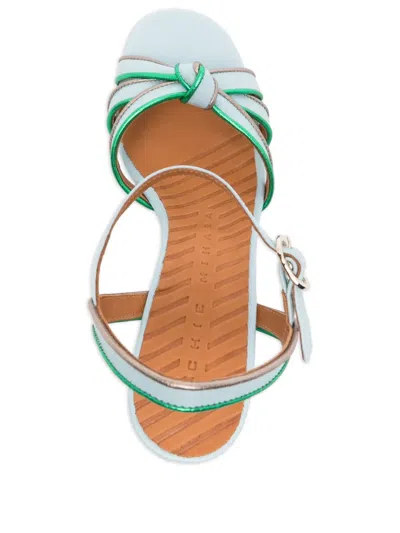Chie Mihara Chunky High-heeled Sandals In Blue