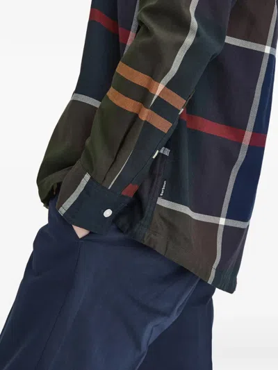 Barbour Tartan Pocket Shirt In Green